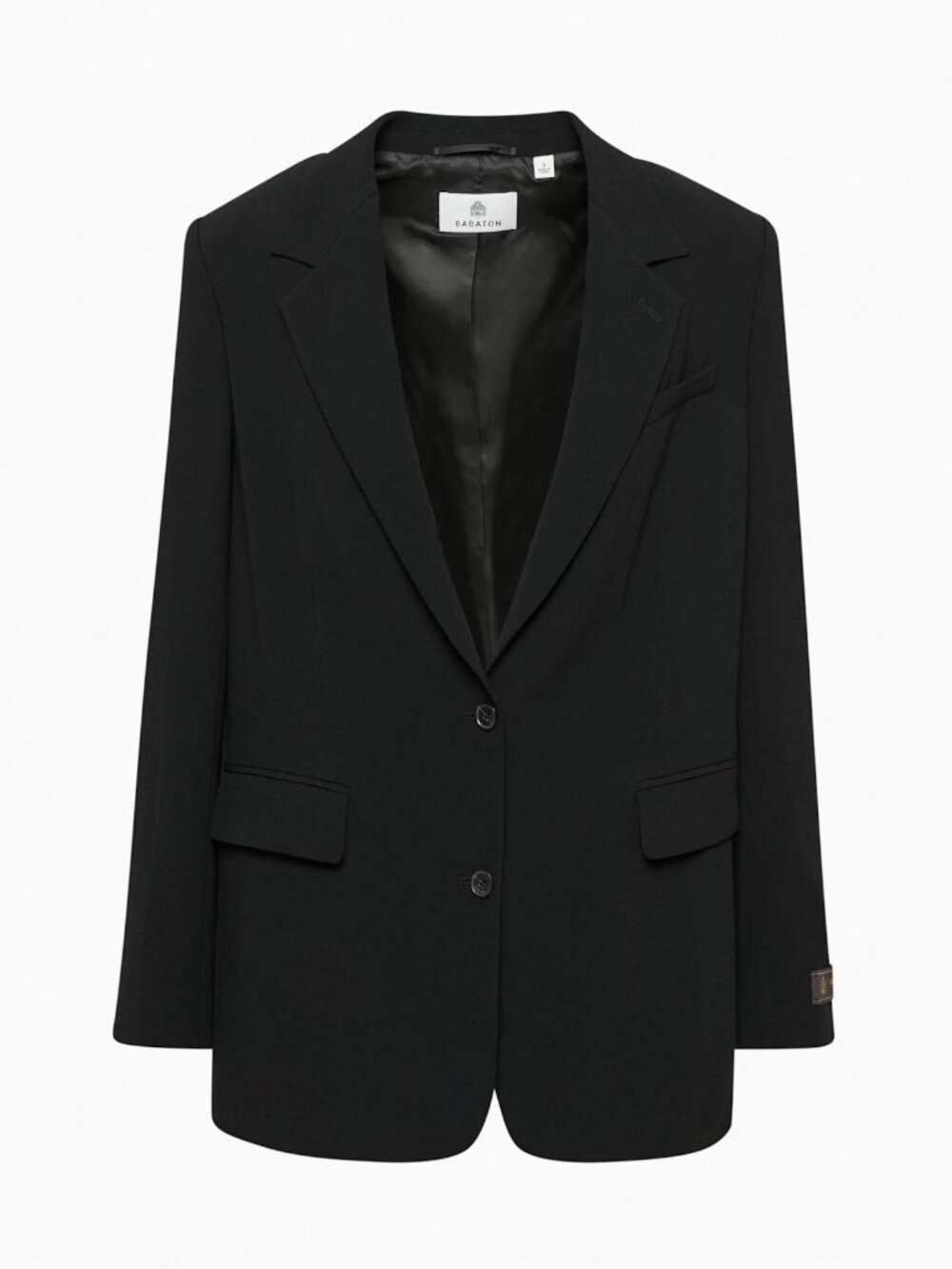 NWOT BABATON agency blazer wool blend in black (2XS)